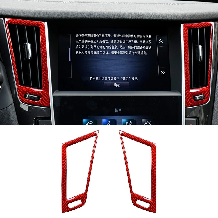 Carbon Fiber Center Air Vent Trim high quality